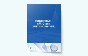 Konsernitilinpäätöksen erityiskysymyksiä