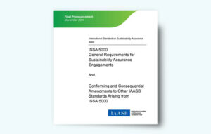 Kansainvälinen kestävyysvarmennusstandardi ISSA 5000